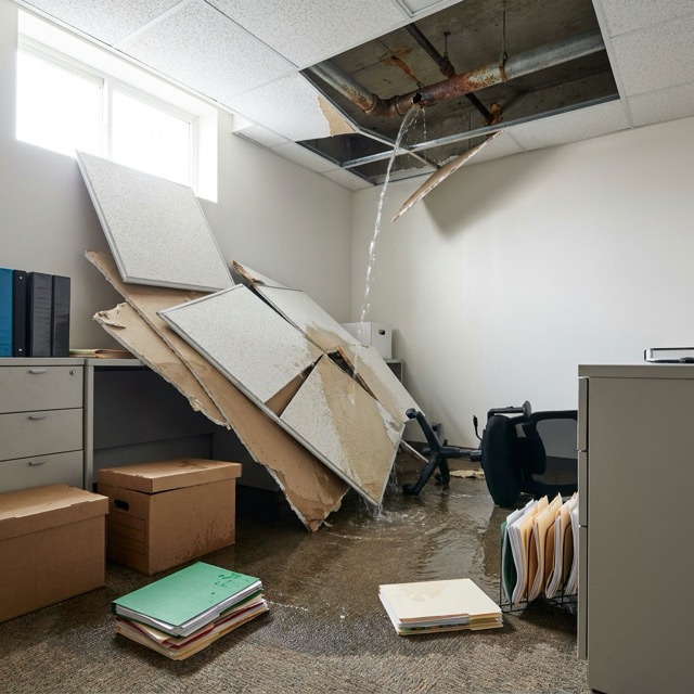 burst pipe insurance claim Mississippi - documenting water damage from pipe failure