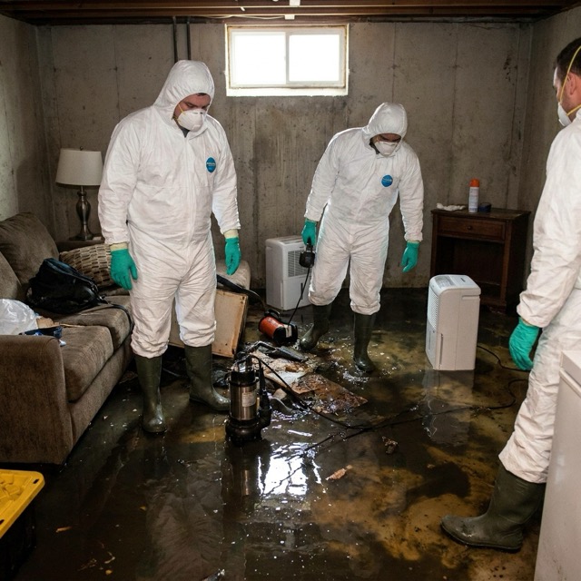 black water contamination cleanup Ohio - Category 3 flood damage safety precautions