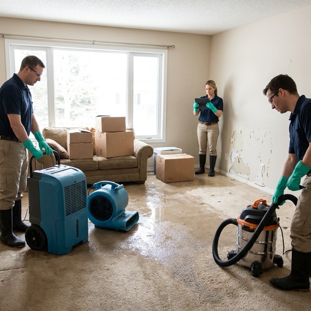 what to do after water damage Mississippi - emergency response checklist for first 24 hours