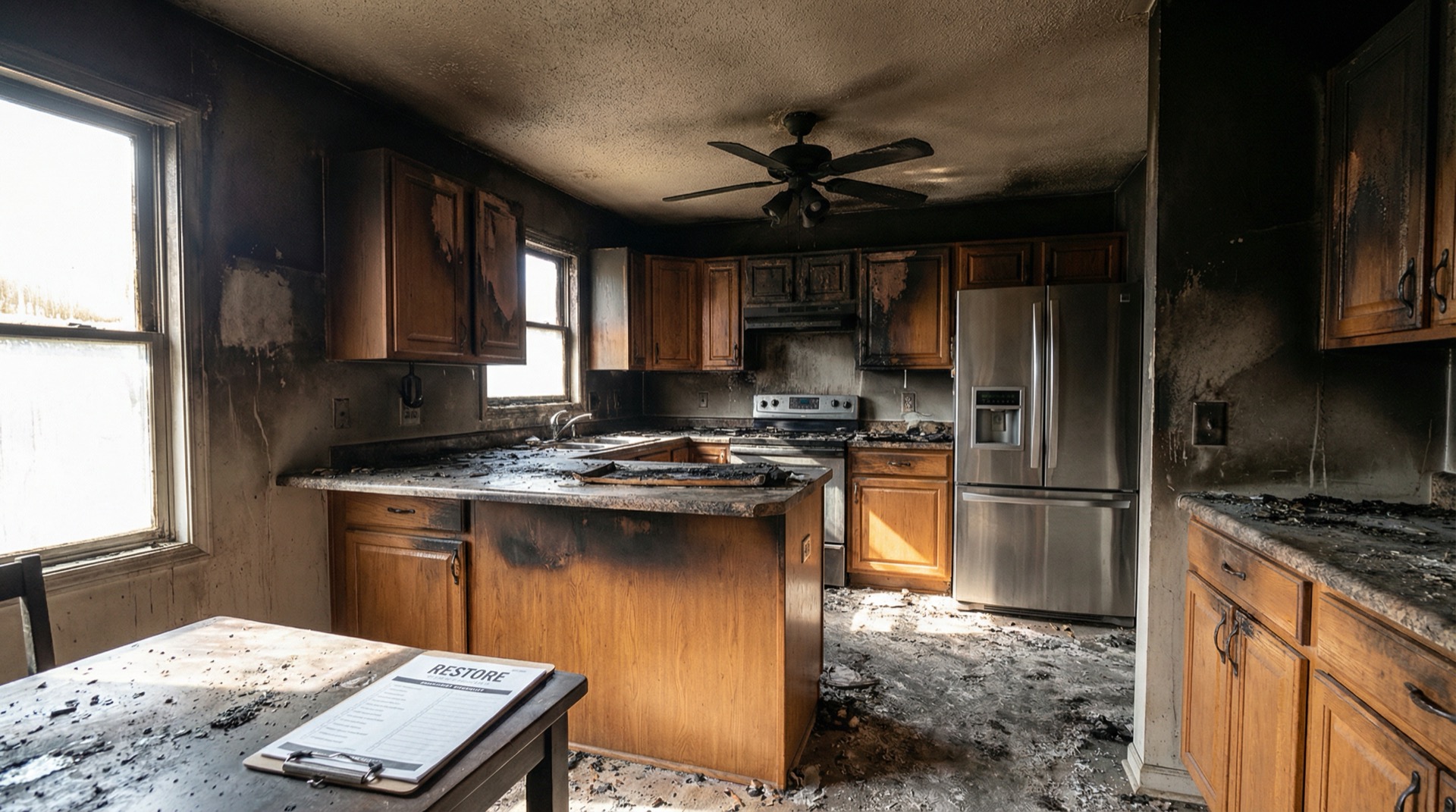 Fire Damage Restoration